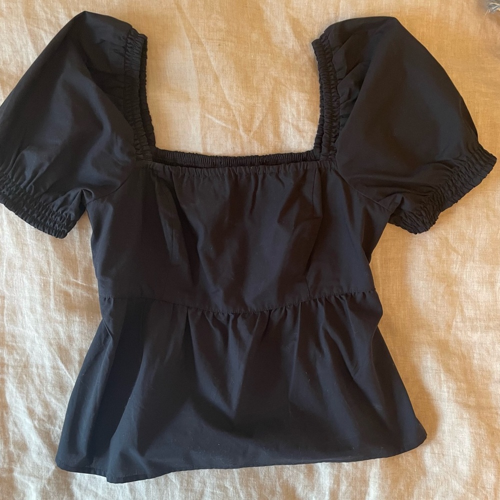 New Abercrombrie baby doll top size M